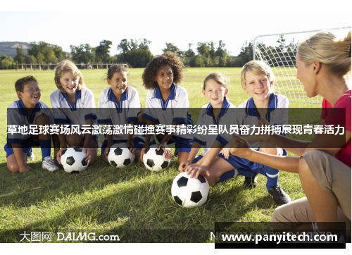 草地足球赛场风云激荡激情碰撞赛事精彩纷呈队员奋力拼搏展现青春活力